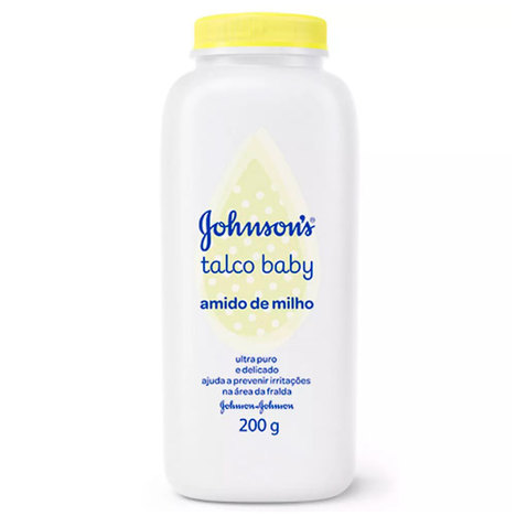Talco Johnsons Baby Amido de Milho 200G