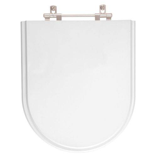 Tamanhos, Medidas e Dimensões do produto Tampa de Vaso Poliéster Carrara Branco para Vaso Sanitária Deca
