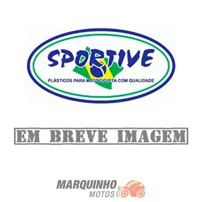 Paralama Dianteiro NXR 125/150 Bros 2004 Até 2008 Preto - Sportive