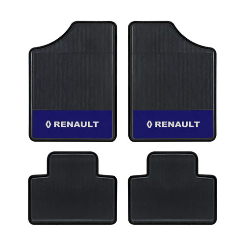 Tapete Automotivo - Logo Renault - Base Azul