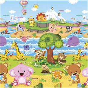 Tapete Baby Play Mat Safety 1st Animal Friends - Colorido