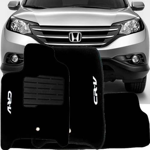 Tapete Carpete Confort Honda Crv Cr-V 2012 em Diante