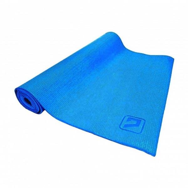Tapete Colchonete de Yoga em EVA Simples Azul LiveUp LS3231B