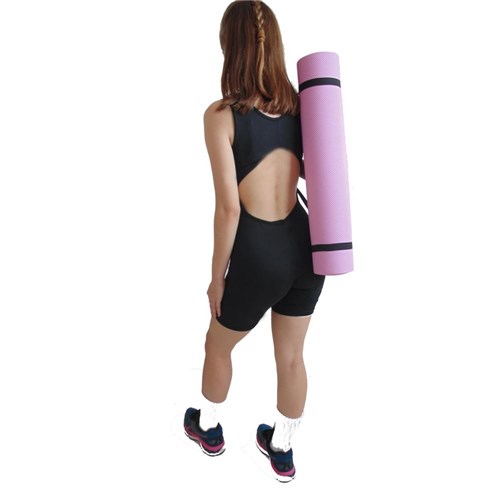 Tapete Colchonete Portátil com Alça para Yoga Pilates e Diversos Exercicios (173cmx61cmx0,6cm) - Wct Fitness 5112