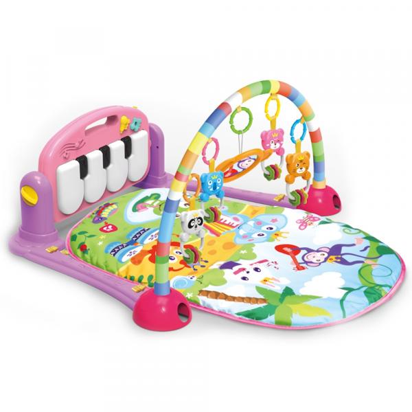 Tudo sobre 'Tapete de Atividades Ginásio de Bebês com Piano Musical Pastime Maxibaby - Rosa - Maxi Baby'