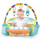 Tapete de Atividades para Bebê Musical com Piano Verde Villa - Color Baby
