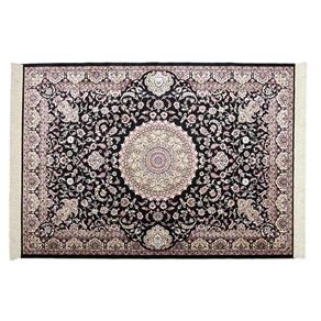 Tapete de Sala Versailles Corttex 02,20m X 70,00cm - Preto