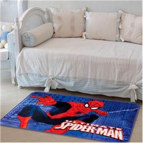 Tapete Disney Spider Man Prédios 80x120 Jolitex