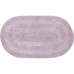 Tapete Double Lilas 50x80 Cm Oval- Aroeira