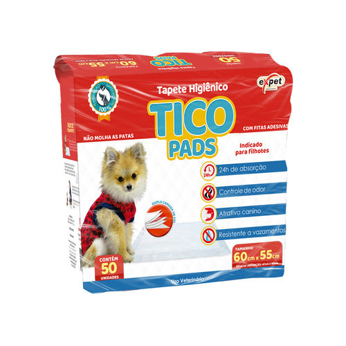 Tapete Higiênico Expet para Cães Tico Pads - 50un