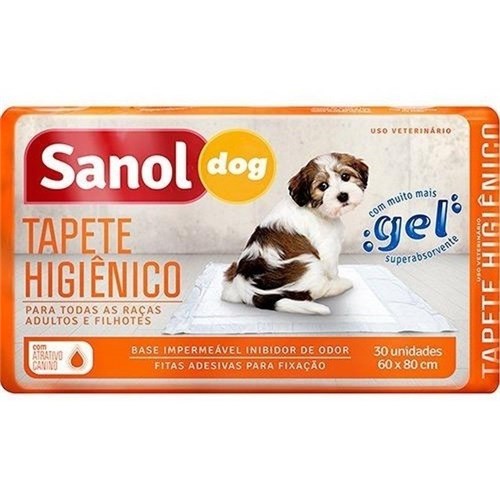 Tapete Higienico Sanol Dog C 30Un