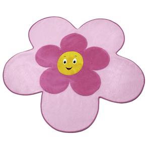 Tapete Infantil Casaborda Formato Big Flor - Rosa/Pink