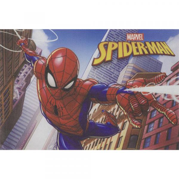 Tapete Infantil Disney Spider Man em Ação 40cm X 60cm Jolitex