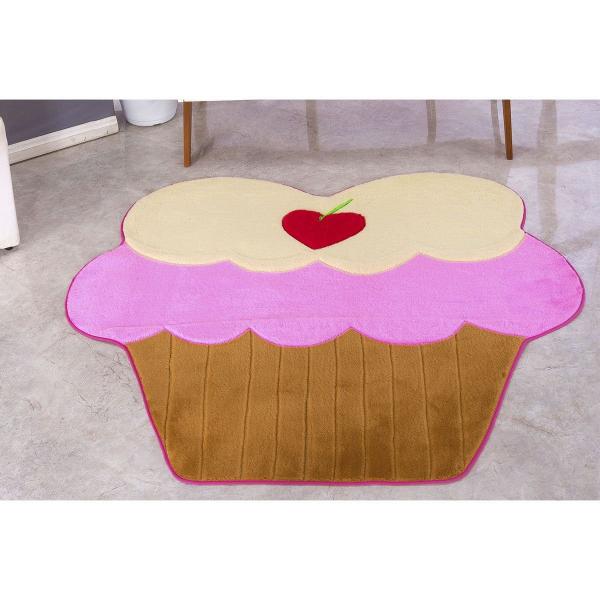 Tapete Infantil Big Cupcake - 1,27m X 1,17m - Santos Luan