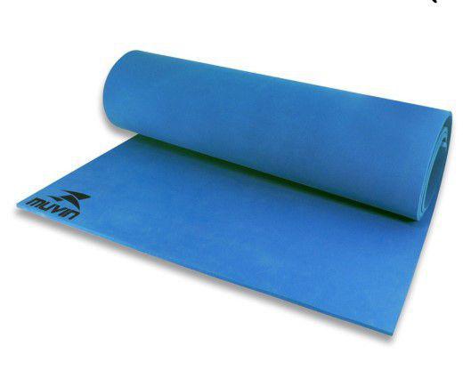 Tapete para Yoga em Eva Muvin TPY-300 - Azul Royal