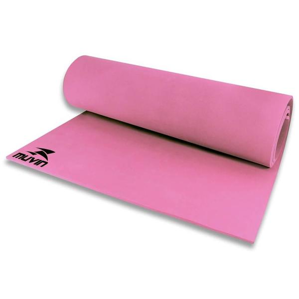Tapete para Yoga em EVA TPY-300 - 180cm X 60cm X 0,5cm - Pink - Muvin
