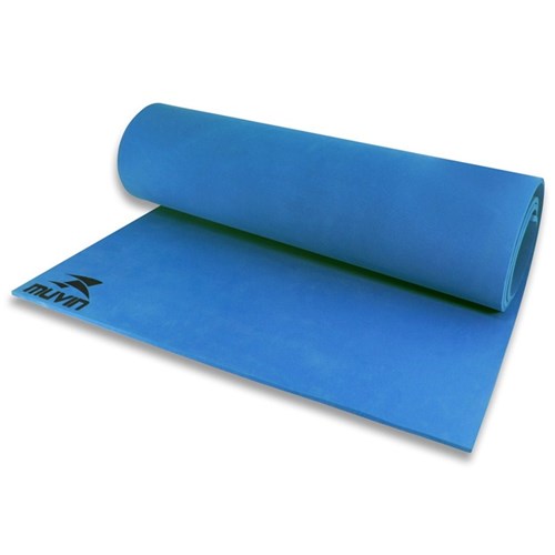 Tapete para Yoga / Pilates em Eva - Muvin - 180X60x6mm - Azul