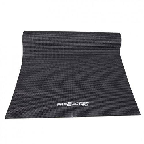 Tapete ProAction G162 para Yoga Mat em PVC Preto
