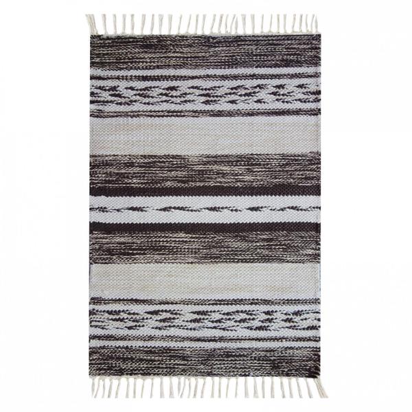 Tapete Retangular Kilim Raipur Niazitex 60cm X 1,80m Bege