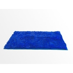 Tapete Saturs Shaggy Pelo Alto Azul - 50 x 100 cm Tapete para Sala e Quarto