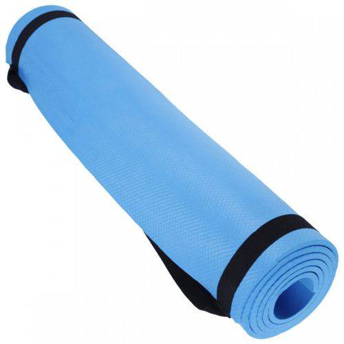 Tapete Yoga Mat com Alça - Azul