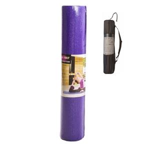 Tapete Yoga Mat Yangfit Pilates Ginástica 4mm com Bolsa - Roxo