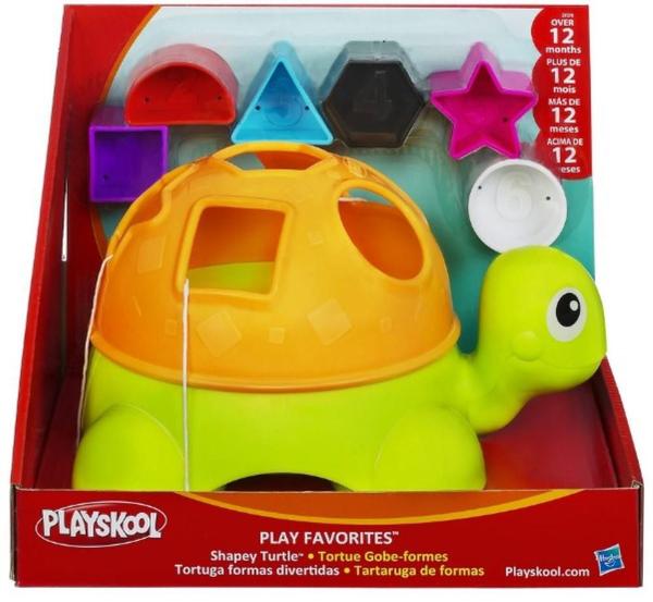 Tartaruga com Formas Divertidas Playskool 27078 - Hasbro
