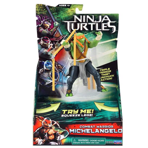 Tartarugas Ninja Filme - Boneco Deluxe Michelangelo - Multikids