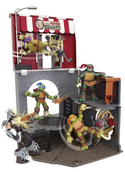 Tartarugas Ninja Playset Pop-up Alley - BR155