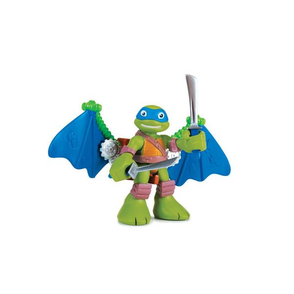 Tartarugas Ninjas Half Shell Hero - Leonardo com Veículo - Multikids