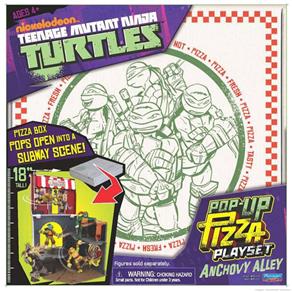 Tartarugas Ninjas - Play Set - Pizza Anchovy Alley