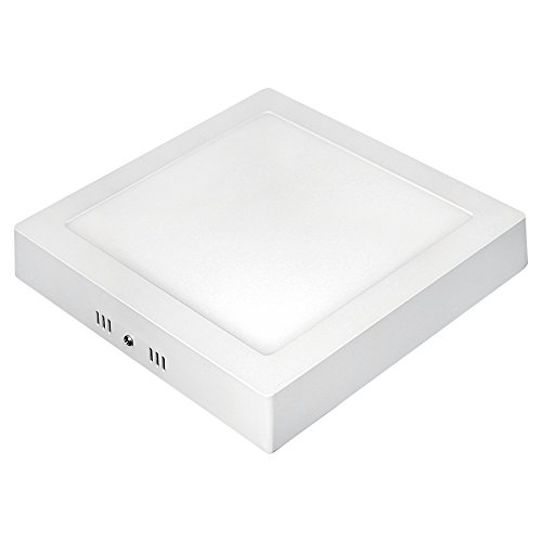 Taschibra 15070069, Painel LED 12 Quadrado Sobrepor 6500K, 6W, Branco