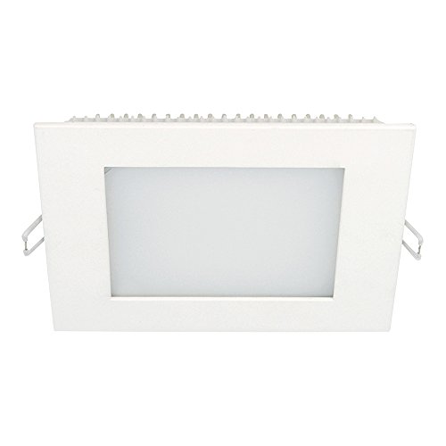 Taschibra 15090139, Painel LED 9 Quadrado Embutir 3000K, 3W, Branco