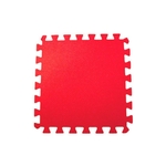 Tatame EVA 1x1 - 10mm Vermelho