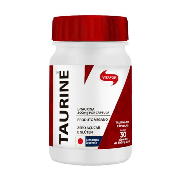Taurine Vitafor 30 Cápsulas de 550mg