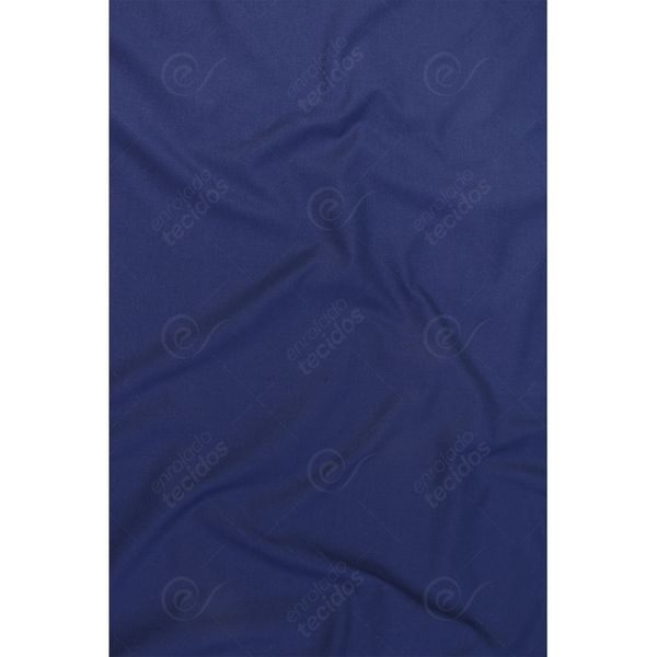 Tecido Tricoline Liso Azul Marinho - 1,50m de Largura