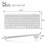 Teclado Design By Apple Bluetooth Pc Mac Tablet Ios Android