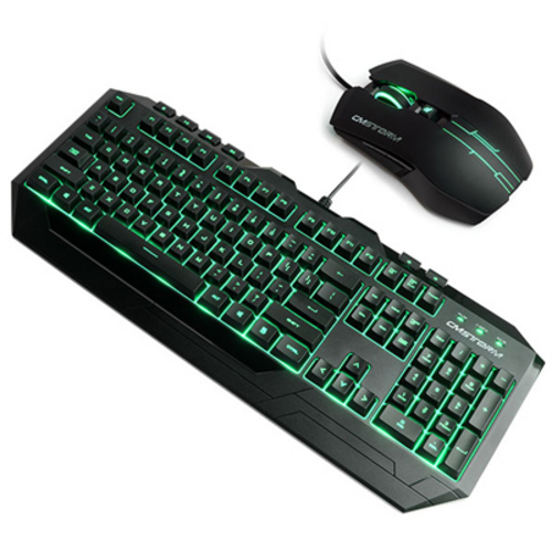 Teclado e Mouse Cooler Master Devastator Led Green