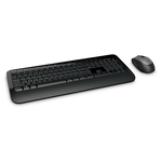 Teclado e Mouse sem fio, Wireless Desktop 2000 USB Preto - Microsoft - M7J00021