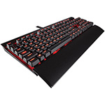 Teclado Gamer Corsair K70 Rapidfire Mecânico LED Red Cherry MX Speed CH-9101024-BR