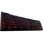 Teclado Gamer Iluminado Led Semi-Mecânico 3 Cores Wb-110