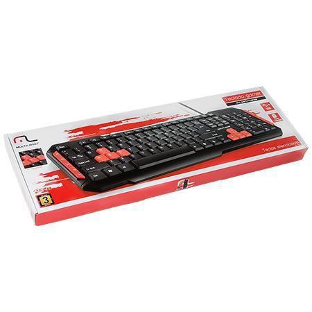 Teclado Gamer Red Keys USB TC160 - Multilaser