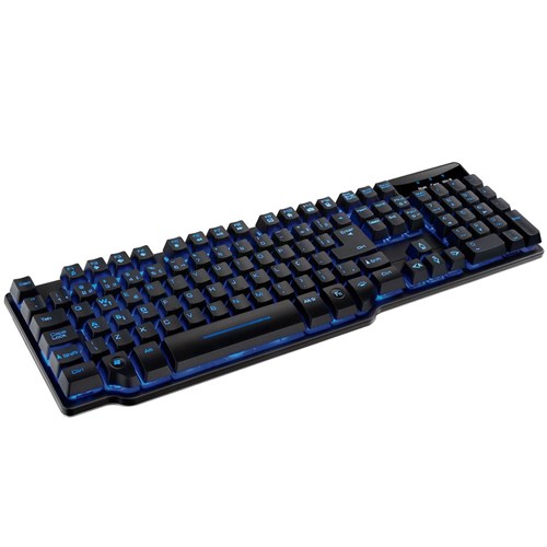 Teclado Gamer Warrior Semi Mecânico Teclas Anti Ghost TC196 Multilaser