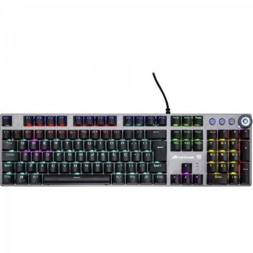 Teclado Mecanico Gamer Pro K7 Rainbow Fortrek