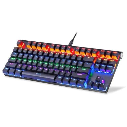 Teclado Mecânico Motospeed K83 Switch Outemu Azul Rainbow