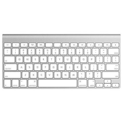 Tudo sobre 'Teclado Sem Fio Apple Keyboard A1314 Mc184e-b Bluetooth Inglês - Branco'