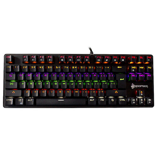 Teclado USB Gamer Anti Ghosting Mecânico Red MJ87 Hoopson