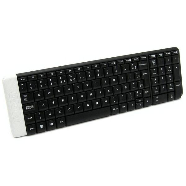 Teclado - USB - Logitech Wireless Keyboard K230 - Preto - 920-004425