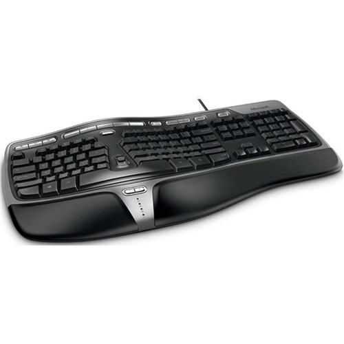 Teclado - Usb - Microsoft Natural Ergonomic Keyboard 4000 - Preto - B2m-00012 (Layout Americano) Microsoft