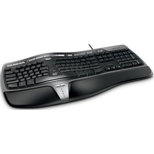 Teclado - USB - Microsoft Natural Ergonomic Keyboard 4000 - Preto - B2M-00012 / SQH-00001 (Layout Am